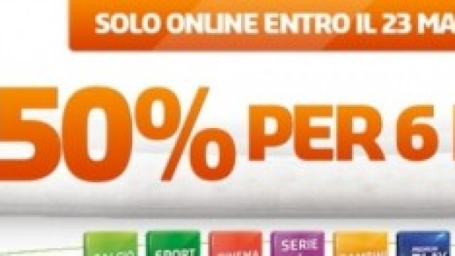 Immagine pubblicitaria del sito Mediaset