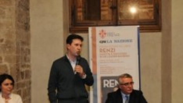 Matteo Renzi, presentazione libro