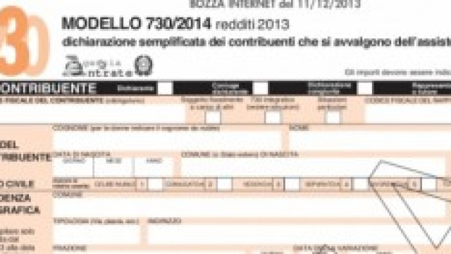 Modello 730 2014: detrazioni