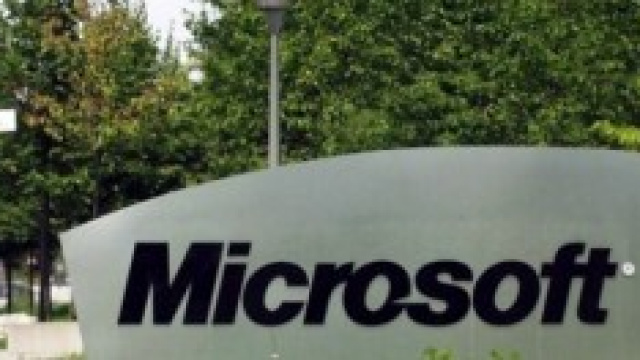 L'ingresso di una sede della Microsoft