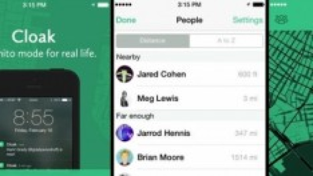Cloak l'app per gli asociali