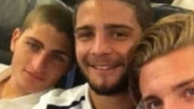 Marco Verratti, Lorenzo Insigne e Ciro Immobile