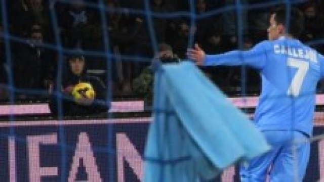 Callejon alla sua 17esima rete stagionale.