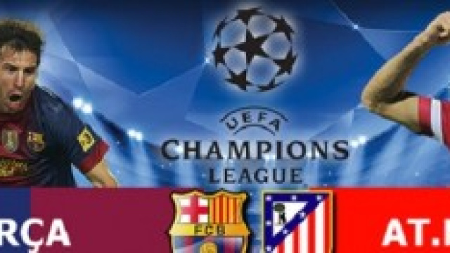 Champions League, Barcellona - Atletico Madrid