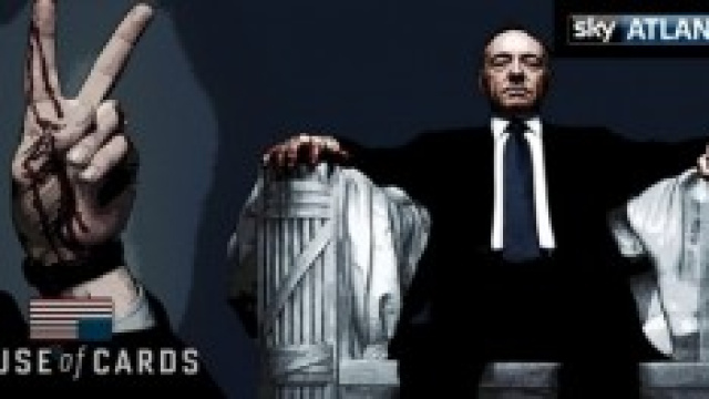 Kevin Spacey in House of Cards su Sky Atlantic