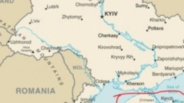 Crimea, la sua posizione geografica