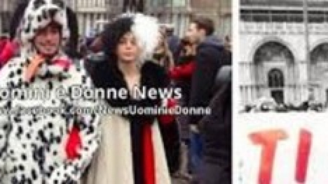 Aldo e Alessia in maschera a Venezia