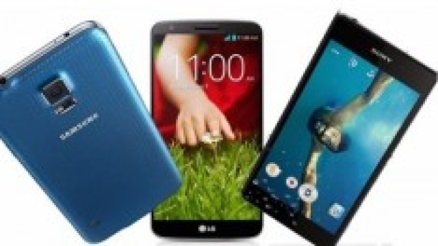 Samsung Galaxy S5, Sony Xperia Z2, LG G Pro 2