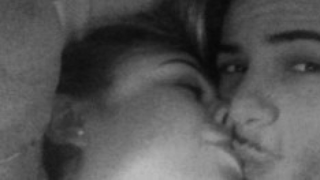 Aldo e Alessia selfie in bagno