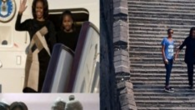 Scatti dal viaggio di Michelle Obama in Cina
