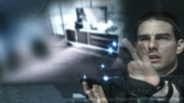 Una scena del film Minority Report