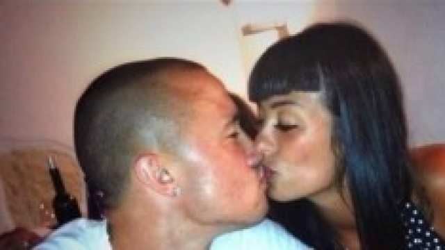 Nainggolan e la moglie in un momento felice