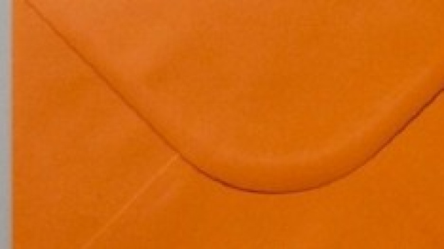 La busta arancione e i suoi segreti.