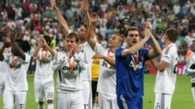 Real Madrid festeggia la Coppa del Re