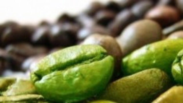 Ecco i famosi chicchi di caff&egrave; verde