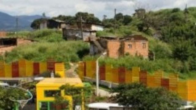 La "collina verde" di Medellin