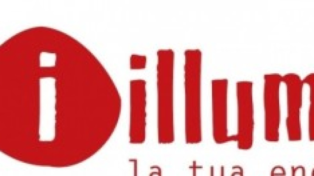 Il logo di illumia spa energia