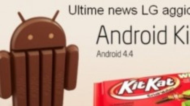 Android KitKat 4.4.2 aggiornamento Smartphone LG