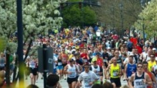 Una delle vie cittadine di Boston