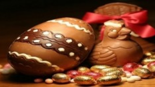 Uova e cioccolato pasquale