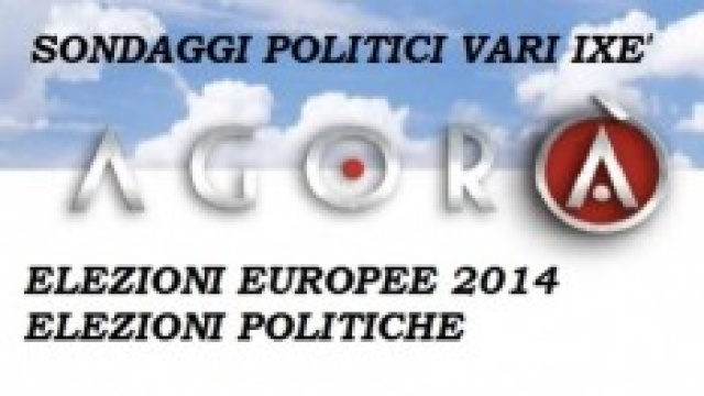 Sondaggi Europee 2014 e Politiche Ix&egrave; Agor&agrave; Rai 3