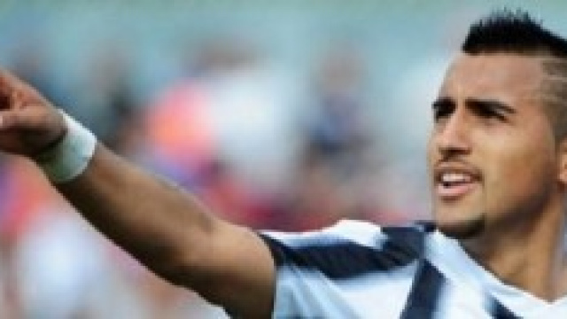 Arturo Vidal centrocampista della Juventus