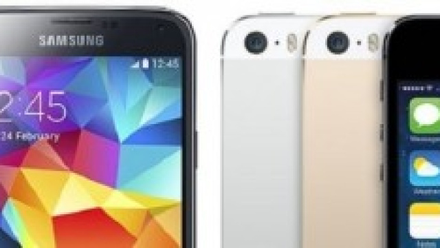 Samsung Galaxy S5, S4, S3, Apple iPhone 5S, 5C