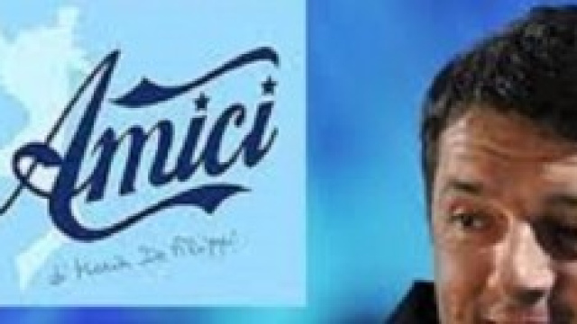renzi non parteciper&agrave; ad amici