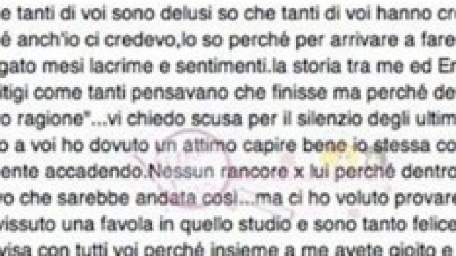 Anna Munaf&ograve; scrive i motivi sulla sua pagina fb
