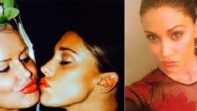 Bacio lesbo tra Belen e 'Petinouse'