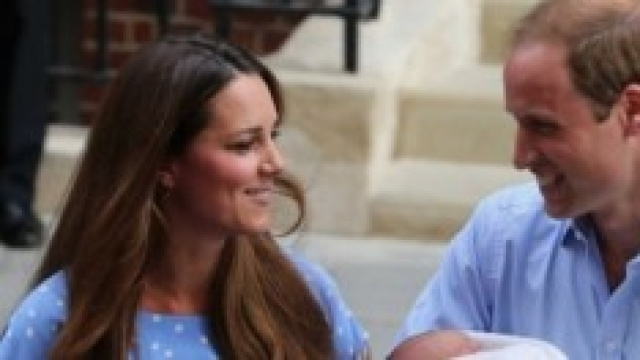 William e Kate dopo la nascita di George