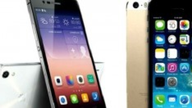 Huawei Ascend P7 vs. Apple iPhone 5