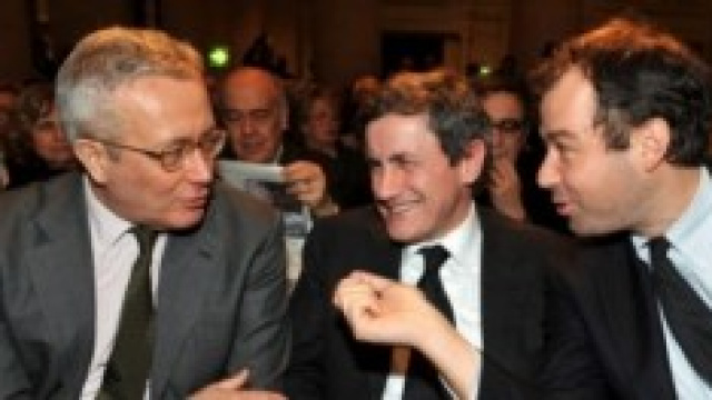 Alemanno, al centro, fra Tremonti e Corsico