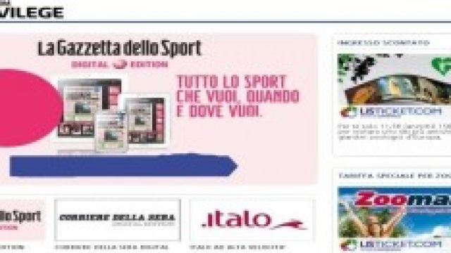 Buoni sconto Premium Privilege treni e parchi