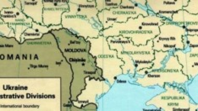 Cartina ''politica'' dell'Ucraina