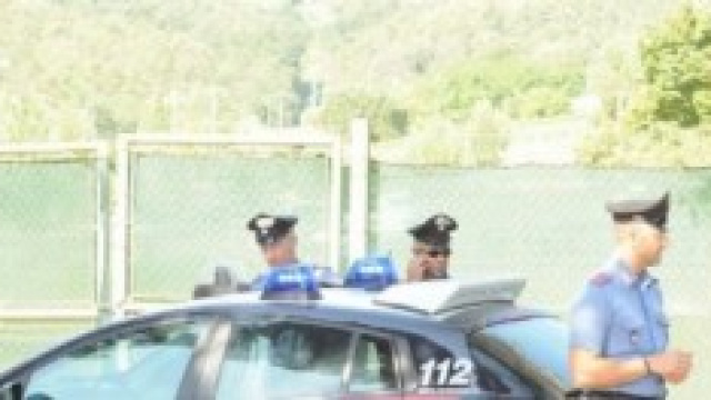 Forze dell'ordine impegnate nelle ricerche