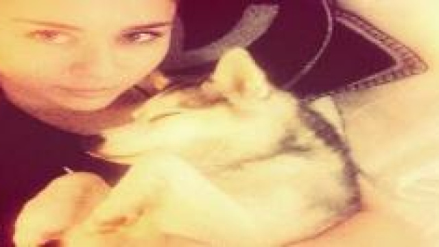 La provocante cantante Miley Cyrus