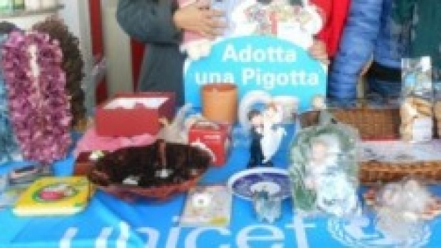 Unicef in campo per raccogliere fondi