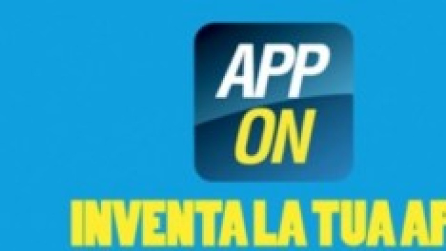 il logo e il claim del bando AppOn