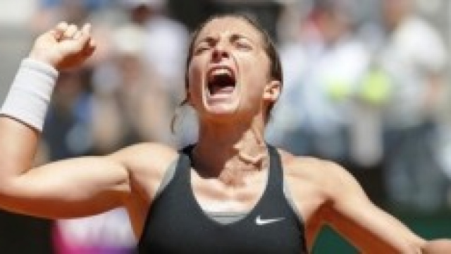 Sara Errani in semifinale a Roma 2014