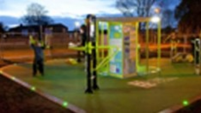 struttura ecologica: palestra che produce energia