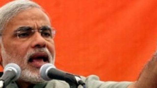 Narendra Modi, leader del Bharatya Janata Party 