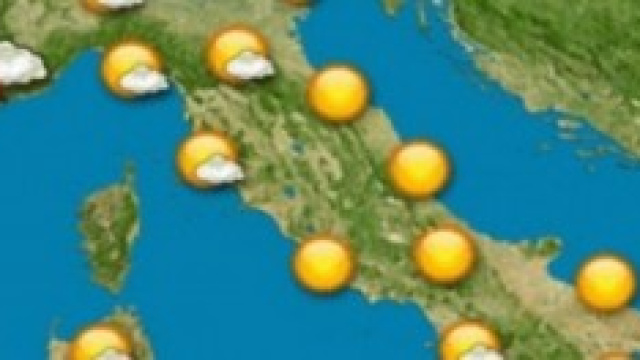 Bel tempo su tutta l'Italia