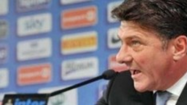 Walter Mazzarri tecnico dell'Inter