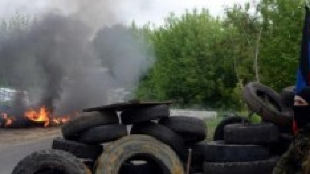Scontri ad un checkpoint a Slaviansk