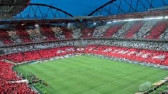 Lo stadio "Da Luz" di Lisbona