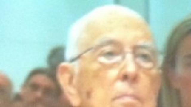 Giorgio Napolitano in visita di stato in Svizzera.