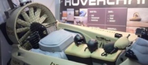 Military combat hovercraft improce border security