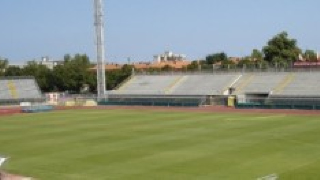 Lo stadio "Neri" di Rimini teatro della finale