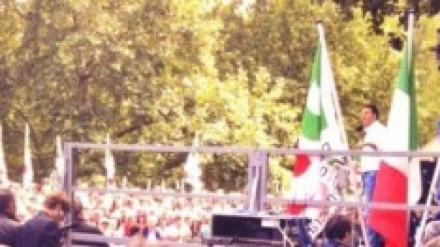 Matteo Renzi-Forl&igrave;17 Maggio 2014, Parco F.Agosto.